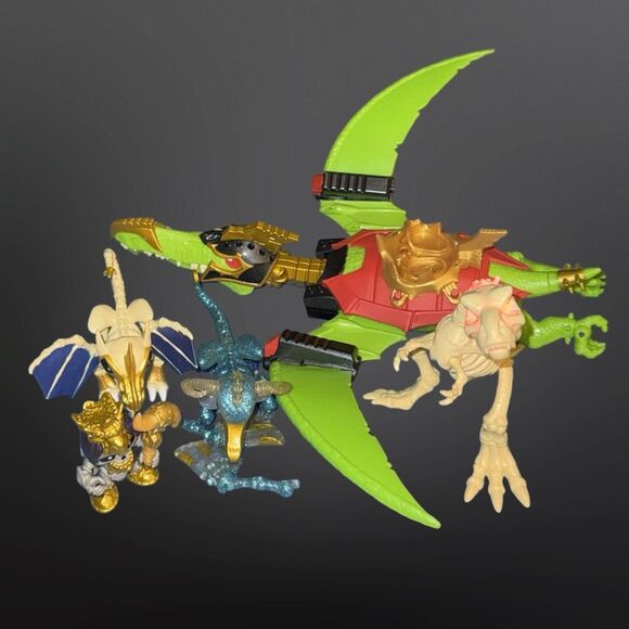 Treasure X Dino Dissection Pterodactyl Zuru Super Smasher & Ninja Sword Figures - Picture 7 of 14